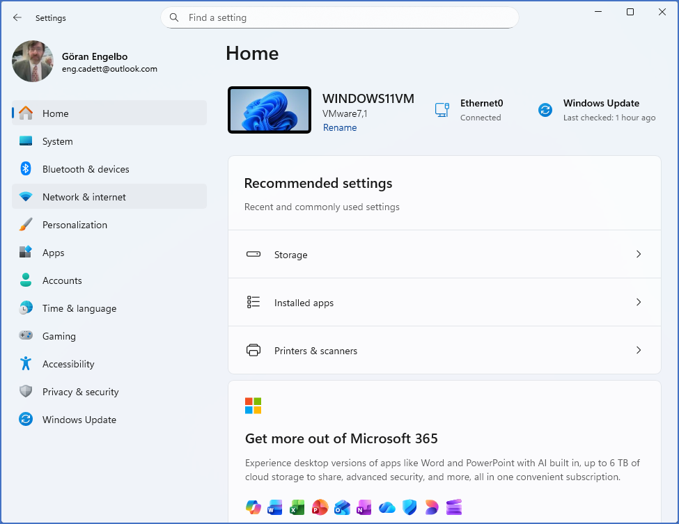 Figure 2396: &nbsp;Under "Settings / Home", please select "Network & internet".