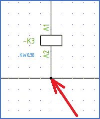 Figure 1490: A suitable place for the insertion point