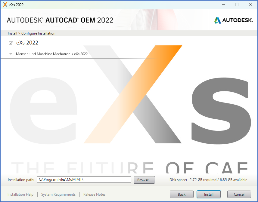 Figure 2566: Here, the Installation path for the Solo eXs is specified. Please accept the default.