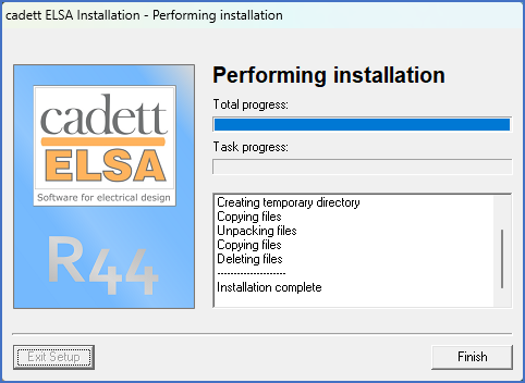 Figure 2569: If this dialogue has not turned up yet. the installation is not completed. Please click Finish and then restart your computer.