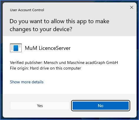 Figure 2411: &nbsp;The installer is elevating to administrator.