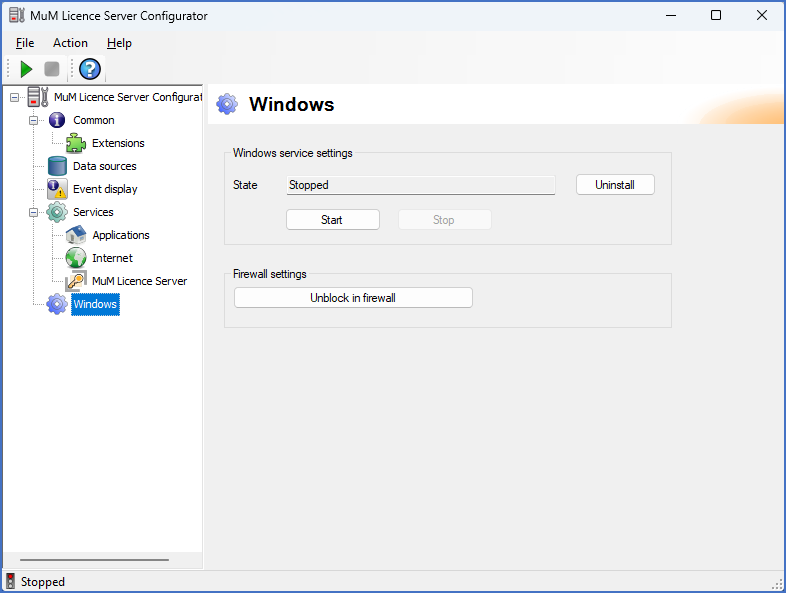 Figure 2418: &nbsp;Starting the license server