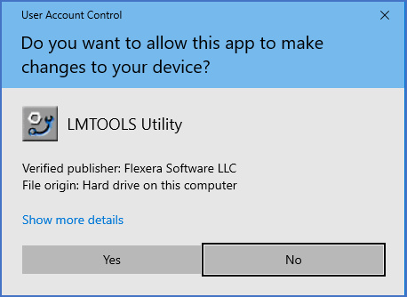Figure 2371: &nbsp;LMTOOLS elevates to administrator.