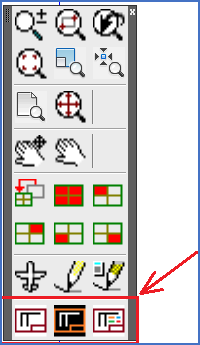 Figure 793: Background colour commands in the "View" toolbar