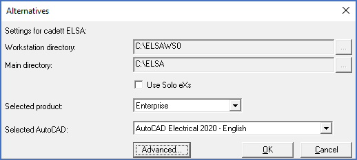 Figure 2390: The "Alternatives" dialogue box Figure 2390: The "Alternatives" dialogue box