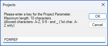 Figure 281:  An example of a correct key name