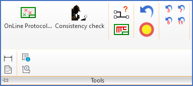 Figure 775:  The "Tools" panel, including slide-out