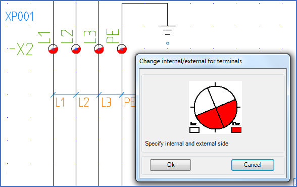 Figure 1104:  The terminal Direction Editor