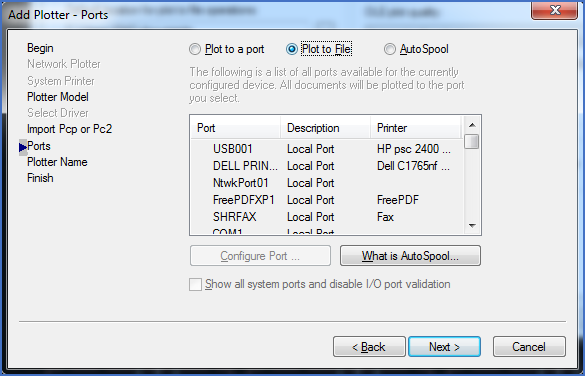Figure 2609: Select "Plot to File".