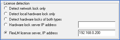 Figure 2392: The "License detection" section Figure 2392: The "License detection" section