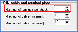 Figure 1347:  Maximum number of terminals per sheet