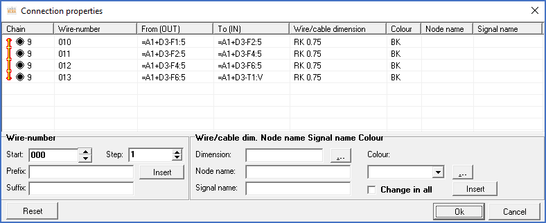 Figure 1152: Dialogue for editing of connection properties