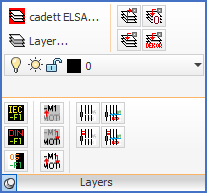 Figure 731:  The "Layers" panel, including slide-out