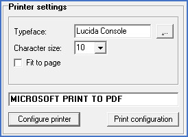 Figure 1241:  The Printer settings section