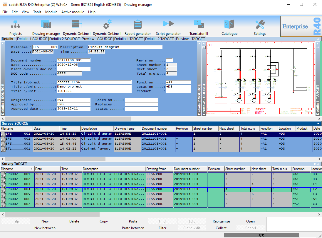 Figure 17: The Drawing Manager Figure 17: The Drawing Manager