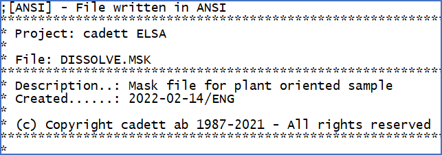 Figure 586:  When you create new mask files, or adjust old ones, please do not forget to update the header in them.