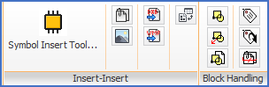 Figure 739:  The "Insert" tab, containing a total of 2 panels.