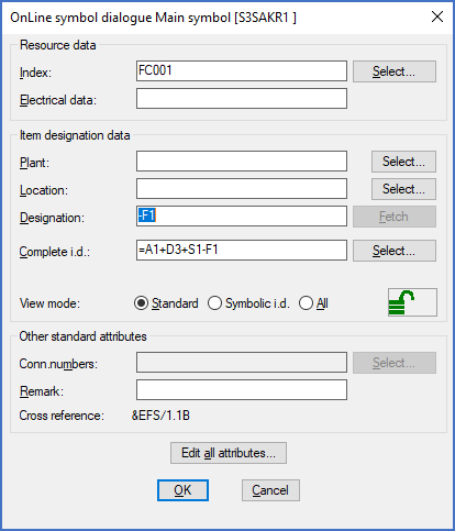 Figure 510:  When double-clicking the left "-F1", this dialogue box is displayed.
